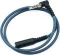 100cm Right Angle 4 Pole 3.5mm 1/8 inch Male to 4 Pole 3.5mm 1/8 inch Female by KetDirectPocketKnife