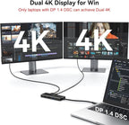 HODO USB C Docking Station Dual Monitor Adapter - Image 3
