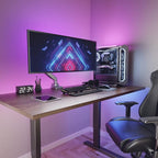 WALI Ultrawide Monitor Arm for 13 to 49 Inch Heavy Duty Curved Screens - Image 2