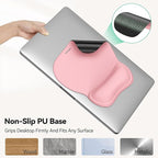 TECKNET Gel Mouse Pad with Wrist Rest, Ergonomic Office Mousepad with Wrist - Image 5