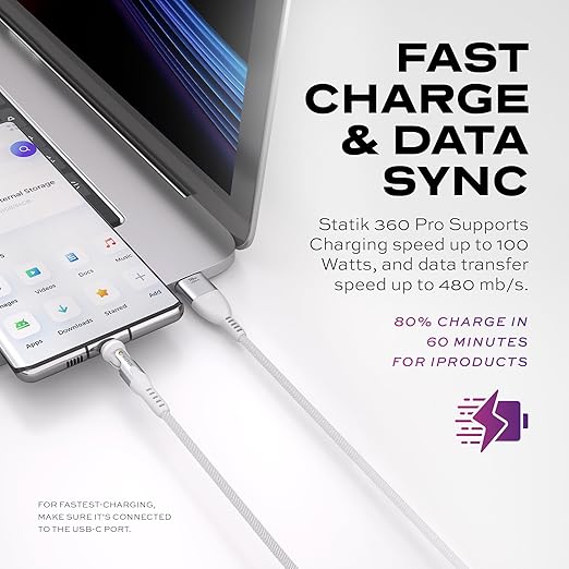 Statik 360 Pro Magnetic Charging Cable - Image 6