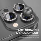 Choiche [3+1 for iPhone 13 Pro/iPhone 13 Pro Max Camera Lens Protector Bling - Image 3