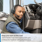 BlueParrott B650-XT Mono Bluetooth Wireless Headphones 96% Noise Canceling Over - Image 7