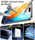 2 pack Full 9H+ Military Grade Glass Screen Protector - Image 3