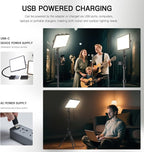 2-Pack LED Video Light Kit, NiceVeedi Studio Light, 2800-6500K Dimmable - Image 5