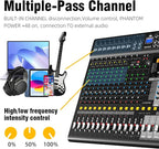 Audio Mixer Bluetooth G-MARK Professional Mixer Usb Interface Sound Board - Image 8