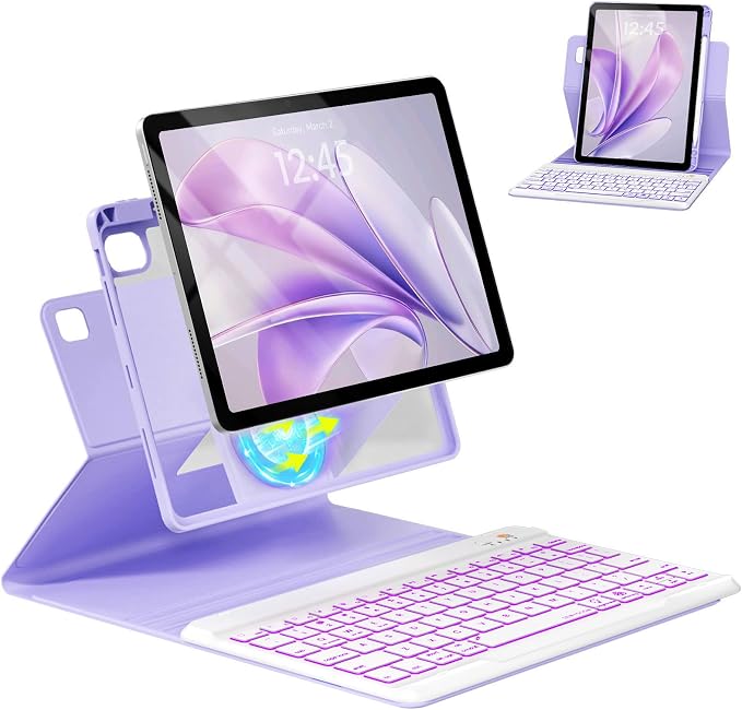 Magnetic Keyboard Case for iPad Air 5th 4th Generation 10.9 inch Pro 11 by OPAKIT