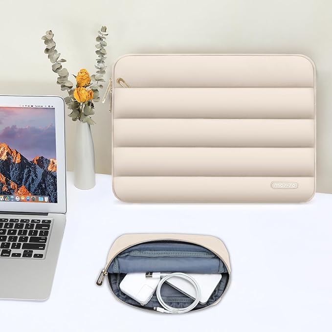 MOSISO 17-17.3 inch Laptop Case, 17.3 inch Puffy Laptop Sleeve Compatible - Image 5