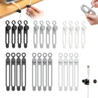 Silicone Cable Ties, Magnetic Data Cable Organizers Reusable Cable Ties Wire by muxou