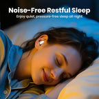 Ear Plugs for Sleeping Noise Cancelling, 45dB Reusable Silicone Ear Plugs for - Image 4