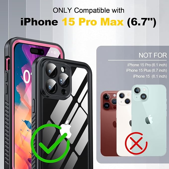 for iPhone 15 Pro Max Case Waterproof - Image 8