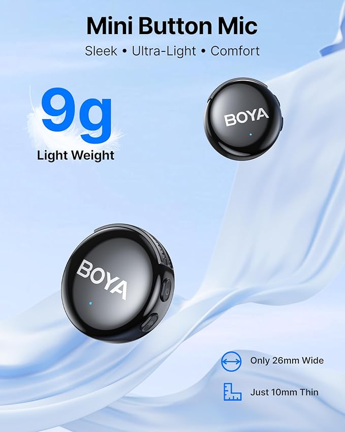 BOYA BOYALINK 3 Wireless Lavalier Microphone - Image 2