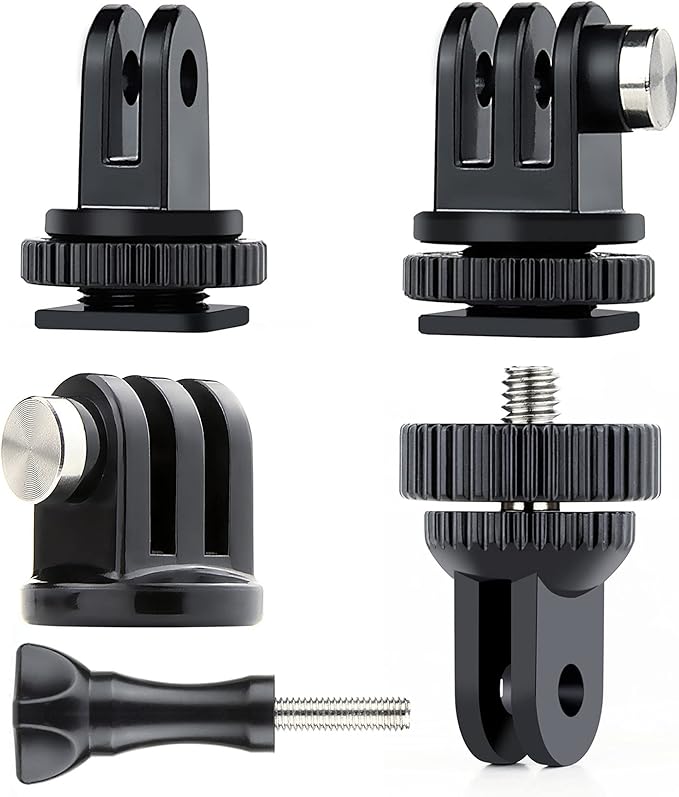 SOONSUN Tripod Mount Kit with 1/4"-20 Conversion Adapter and Cold Shoe Mount by SOONSUN