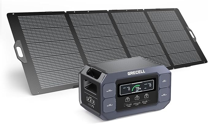 GRECELL Portable Power Station 1000W by GRECELLPOWERSTATION