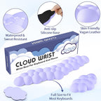 Cloud Wrist Rest for Keyboard and Mouse, Memory Foam PU Leather Keyboard Wrist - Image 5