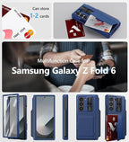 Vihibii for Samsung Galaxy Z Fold 6 Case Wallet - Image 8