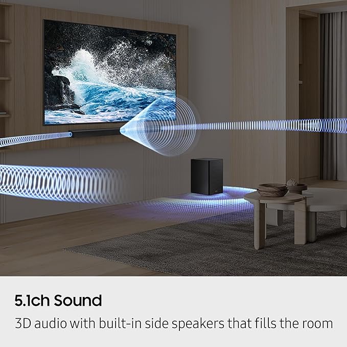 Samsung B-Series Soundbar HW-B750F 5.1 ch Subwoofer Voice Enhance Mode - Image 3