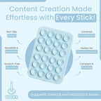 SUCKY Silicone Suction Phone Case Adhesive Octo Cup Buddy Mount - Image 4