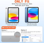 Ambison Case for iPad 11th/10th Generation 11"/10.9'' 2025/2022, Heavy Duty - Image 2