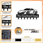 Personalized Car Key Holder Wall Mount, Custom Metal Key Rack Key Holder - Image 5