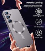 Magnetic for Samsung Galaxy S25 Case Slim Soft Silicone Bumper Shockproof - Image 6