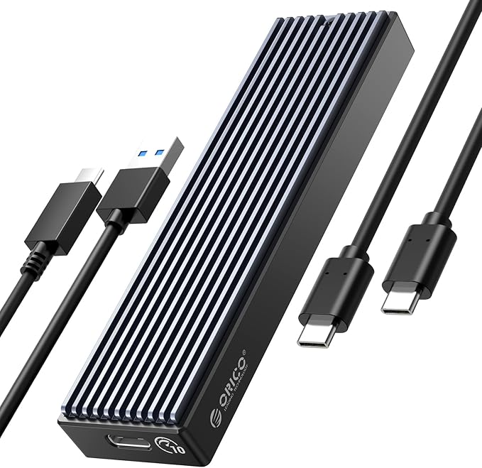 ORICO M.2 NVMe SSD Enclosure, USB 3.1 Gen 2 PCIe External Adapter NVMe Case by PioneerDataSolutionPowerYourFuture