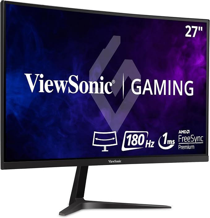 ViewSonic VX2718-PC-MHD 27 Inch Curved 1080p 1ms 180Hz Gaming Monitor by ViewSonicCorporation