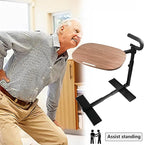 Auxiliary Standing Tray 360 Degree and Height Adjustable Rotating TV and Laptop - Image 4