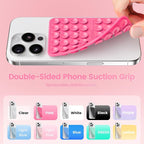 2PCS Silicone Suction Cup Phone Case Mount Double Sided, Hands-Free Phone - Image 4