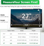 Magnetic 27 Inch Computer Anti Blue Light Screen Protector - Image 7