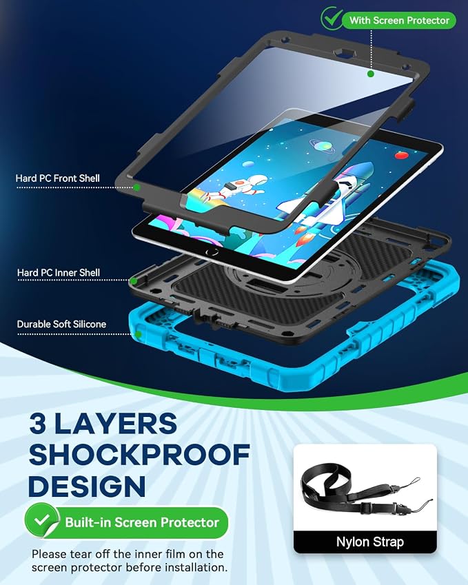 Cantis Case for iPad 9th/8th/7th Generation - Image 3