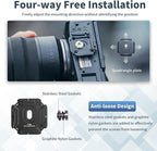 ULANZI F38 Multi-Hole Camera Quick Release Plate Kit, w 1/4" to 3/8" Screw - Image 3