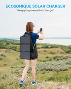 Ecosonique 30W Portable Solar Charger Foldable Solar Panels - Image 5