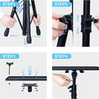 Projector Stand Tripod, Laptop Tripod Stand Adjustable Height from 23.5 to 63.5 - Image 7