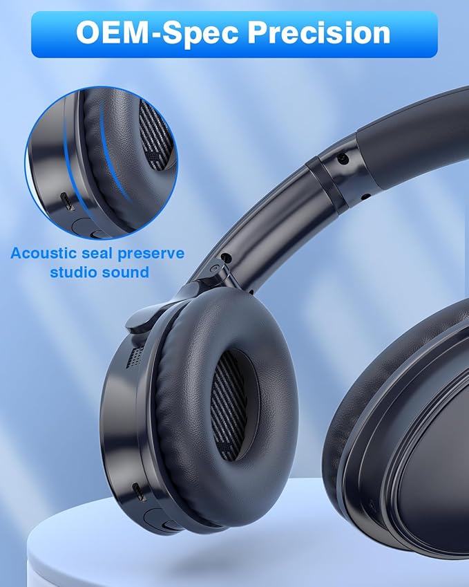 Link Dream Ear Pads for Bose Quiet Comfort 35 Soft Protein Leather Replacement - Image 6
