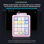 Adventurers K812 Wired Mechanical Numeric Keypad, 19-Key Hot-Swappable RGB - Image 5