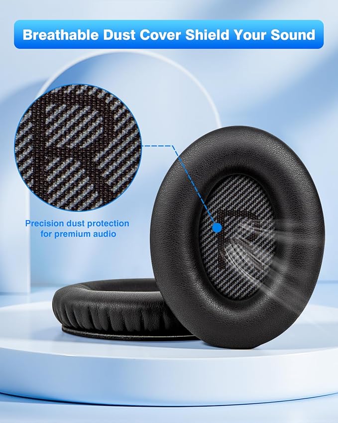 Link Dream Ear Pads for Bose Quiet Comfort 35 Soft Protein Leather Replacement - Image 5