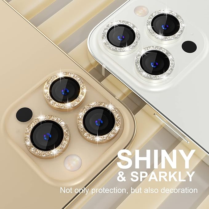 Choiche [3+1 for iPhone 13 Pro/iPhone 13 Pro Max Camera Lens Protector Bling - Image 7