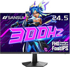 SANSUI Gaming Monitor, 24.5" 300hz 240hz FHD 1080P 1ms FPS PC Monitor Gaming by SANSUI