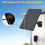 Zivif 10W Solar Panel for Security Cameras, 5V Solar Charger - Image 5