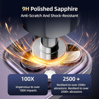 Compatible with iPhone 14 Pro Max Camera Lens Protector, Tempered Glass Full - Image 4
