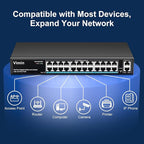 24 Port Gigabit PoE Switch - Image 3