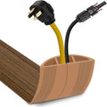 Floor Cord Cover 3.3FT Cord Covers by JAHOMFAI