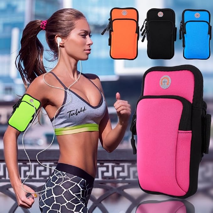 Armband Cell Phone Holder for Running Women, iPhone Armband 16 16e 15 14 13 12 - Image 7