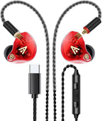 Vibes 202MC USB-C Wired Earbuds by AudiovanceHeadphones