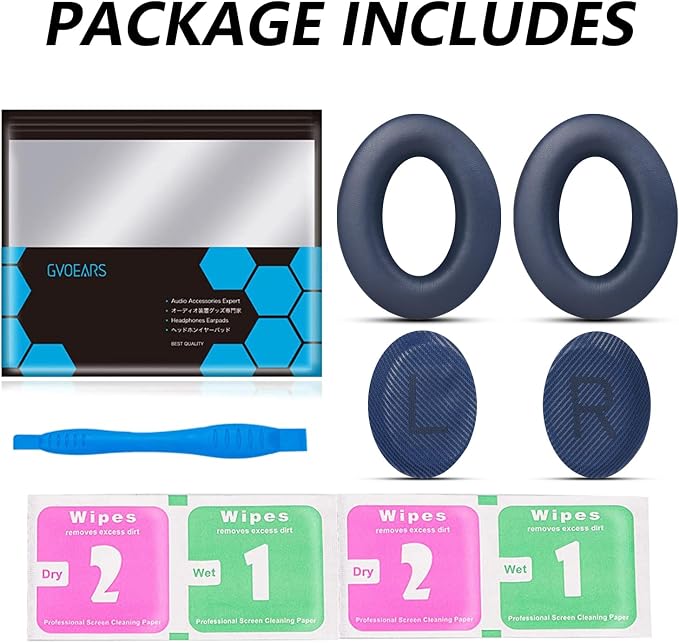 Premium Replacement Ear Pads for Bose QC35 & QC35ii Headphones by GEVO- - Image 9