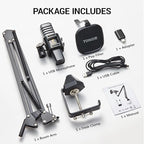 TONOR USB Microphone Kit, PC Podcast Recording Cardioid Condenser Computer Mic - Image 7