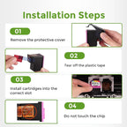 62XL Ink Cartridges Black and Color Replacement - Image 5