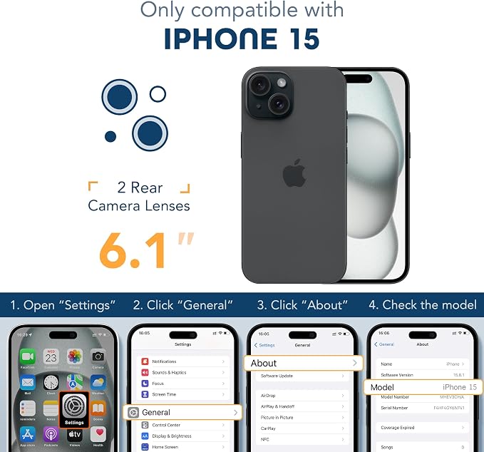 Magnetic for iPhone 15 Case, Compatible - Image 8