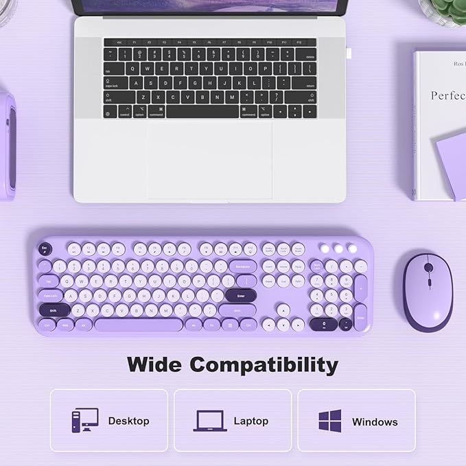 KNOWSQT Wireless Keyboard and Mouse Combo - Image 5